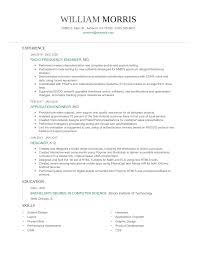 Radio Frequency Engineer Resume Examples And Tips Zippia