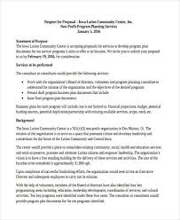 Letter of inquiry, or cover letter: 16 Non Profit Proposal Examples In Ms Word Pdf Google Docs Pages Examples