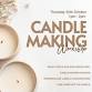 Stuart House Tenant Candle workshop event image