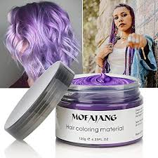 Men around the world are dyeing their hair in droves these days, and it ain't hard to see why. Buy Hair Color Wax Instant Hair Coloring Wax 4 23 Oz Purple Hair Dye Wax Hairstyle For Men And Women Purple Online In Bahrain B085py66gh