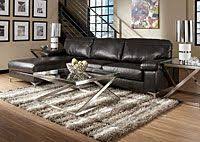 Elgan Durablend Charcoal Chaise Sectional Furniture Buy Home Furniture