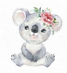 Bebe Koala Acuarela Pequenos Animales Clipart Australia Etsy In 2020 Baby Animal Painting Baby Animal Drawings Animal Drawings