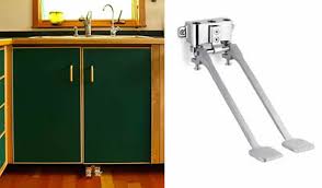 efficient foot pedal faucet