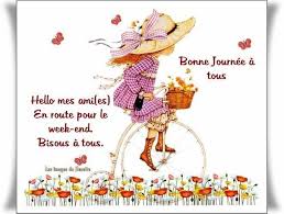 BON WEEKEND A VOUS/MERCI A MON AMIE NENETTE/BISOUS