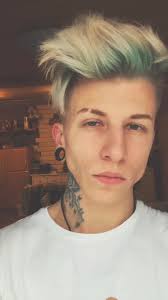 Pink Hair Male Model