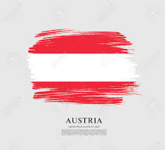 Flagge österreichs) has three equal horizontal bands of red (top), white. Flagge Von Osterreich Pinselstrich Hintergrund Lizenzfrei Nutzbare Vektorgrafiken Clip Arts Illustrationen Image 69121688
