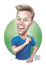 Gavin Small Advantages caricature