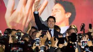 The liberal party won 157 seats in total, giving it a relatively strong minority. Trudeau Canada S Liberal Party End Harper S Nearly 10 Year Rule