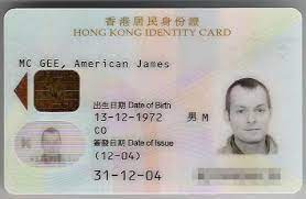 Green card (also known as a permanent resident card) does that. Hong Kong Identity Cards Net