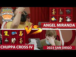 VGC Angel Miranda V Chuppa Cross 2023 San Diego Regional Championship Top16  Pokémon Scarlet & Violet - YouTube