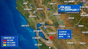 Magnitude 3 2 Earthquake Shakes Milpitas On Sunday Abc7 San Francisco