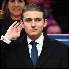 Barron Trump captured the internet's attention with one simple move, and  people think it's proof he's going to be a huge star.