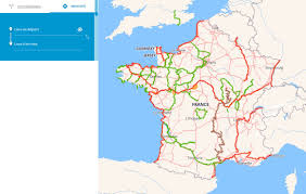 Carte des routes de france, calcul d'itinéraire. Calcul D Itineraires Velo En France