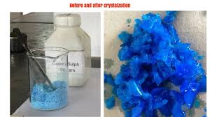 When preparing a copper sulfate solution in water, the mixing container should be made of plastic or glass; How To Make Crystals Of Copper Sulphate Simple Procedure Hindi By Solution Pharmacy Youtube