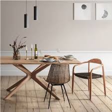 kave home eettafel armande licht eiken sohome eettafel decoraties eettafel ronde eettafel