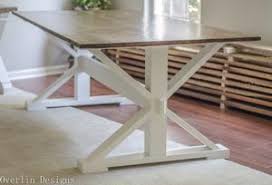 Check spelling or type a new query. Modern Farmhouse Trestle Style Farm Table Handmade Overlin Designs