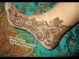 Easy Diy Arabic Henna Mehndi Design For Side Leg Feet Tutorial Mehndi Designs Henna Mehndi Design Henna Mehndi