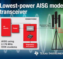 Lowest-power modem transceiver complies with AISG v2.0 ...