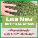 All Green Like New Turf *EXCLUSIVE DEAL* $0.89/sqft - No Sports ...