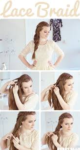 Simply make a french braid on one side of your head, extending towards to end of your hair. Pin On Beauty