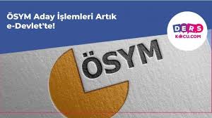 Ölçme, seçme ve yerleştirme merkezi (ösym) başkanı prof. Osym Aday Islemleri Artik E Devlet Te Ders Kocu Bilgi Platformu