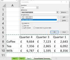 Check spelling or type a new query. How To Use The Data Consolidation Feature In Excel