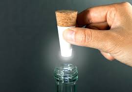 Clever Led Cork Light Transforms Any Wine Bottle Into A Lamp