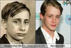 Yekaterina mamay, 20, a journalism student from kurgan, russia, knows that the press in her country is not free, but she plans to vote to reelect vladimir putin in the country's presidential election march 18. Young Vladimir Putin Totally Looks Like Macaulay Culkin Totally Looks Like