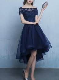 Navy Blue Cute Lace Up Prom Dress 2019 Lovely Party Dress Blue Homecoming Dress Blue Homecoming Dresses Blue Party Dress Homecoming Dresses