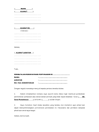 Contoh surat permohonan izin melaksanakan penelitian. Contoh Surat Pembatalan Pertukaran