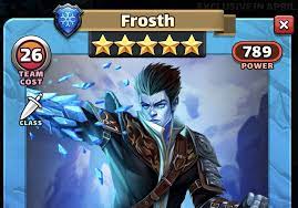 He also recasts damage from damage over time ailments back at the entire casting team, making him like lady loki, but without lady. Frosth April 2021 Hotm Review And Grading Empires And Puzzles Hero Of The Month