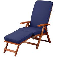 improvements steamer chair cushion 72 x20 x3 nautical blue blue outdoor pillows chair cushions chair