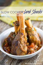 Slow Cooker Lamb Shanks Recipe Slow Cooker Lamb Lamb Shanks Slow Cooker Slow Cooker Recipes