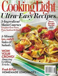 Cooking Light Magazine Easy Recipes 5 Ingredient Main Courses Sides Lemonades 72440104037 Ebay In 2020 Cooking Light Magazine Cooking Light Recipes