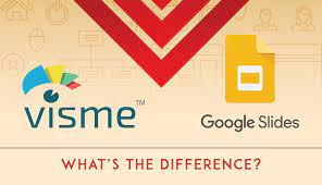 Visme Vs Google Slides What S The Difference Interactive Presentation Google Slides Online Presentation