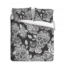 Children bedroom decor and furniture 3d model 3d model. Sugar Skull Roses Duvet Cover Set Imaginate Decor