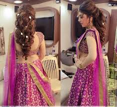 Wedding hairstyles for african american long hair. 15 Latest Elegant And Mesmerizing Hairstyles For Lehenga Choli