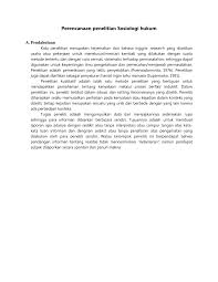 Pdf Perencanaan Penelitian Sosiologi Hukum