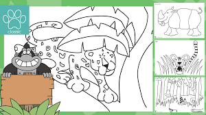 Jungle coloring pages are a haven for the adventurous. Teacher S Pet Rumble In The Jungle Colouring
