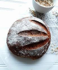 Maple Molasses Oatmeal Boule Food Easy Bread Recipes Baking