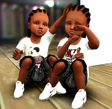 Ebonix Parenthood Cornrows Simminginmelanin Toddler Hair Sims 4 Sims 4 Black Hair Sims Hair
