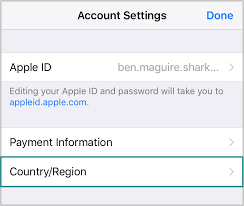Click on your apple id at the bottom, and hit view apple id, and then enter password to manage. How To Change App Store Region On Ios Surfshark Customer Support