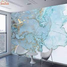 Wellyu Photo Wallpaper Custom Wallpaper Elegant Light Luxurious Golden Blue Textured Tv Background Wall Tapety Behang Tv Background Custom Wallpaperwall Custom Photo Wallpaper Mural Wallpaper Marble Wall Mural