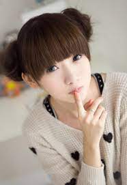 Simple yet classy, this bob stops at the jawline and features only a center part. Boyish Haircut Korean Girl Novocom Top