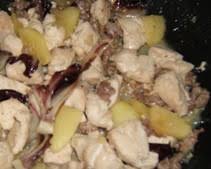Petto di pollo alle mele. Petto Di Pollo Con Mela E Radicchio Rosso Matebi Maria Teresa Bianchi