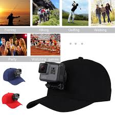 This is a very versatile device that allows you to attach your camera to a multitude of surfaces. Action Camera Hat Sports Dv Hat Gopro Baseball Cap Head Mount Helmet Buy At A Low Prices On Joom E Commerce Platform