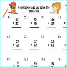 2pgs Double Digit Multiplication Worksheets And Answer Key 50 Problems Multiplication Worksheets Double Digit Multiplication Tpt Lessons