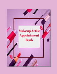 makeup artist appointment book by not a