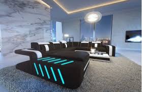 Includes remote control to change colors, turn on/off. Ledersofa Space Xxl Designer Sofa Bei Nativo Mobel Schweiz Kaufen