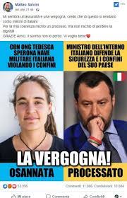 Salvini il ruspatutto cloroformio italia lega salvini ruspa memes. Il Confronto Di Matteo Salvini Processato E Carola Rackete Osannata Open
